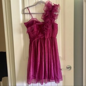 BCBGeneration Magenta Cocktail Dress